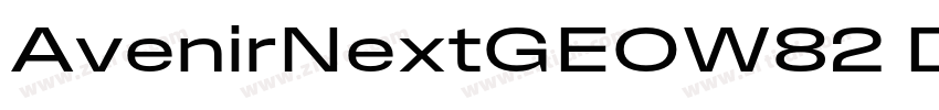AvenirNextGEOW82 Dem字体转换